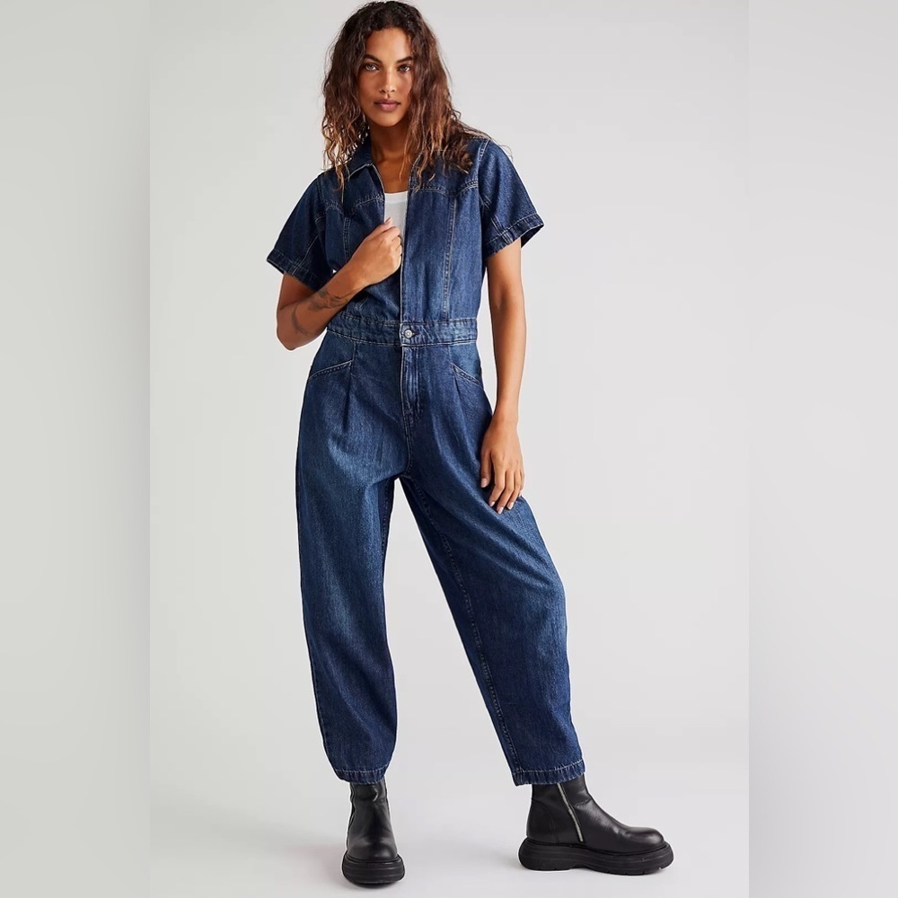 Free People Marla Trouser Jumpsuit Size Small NWT